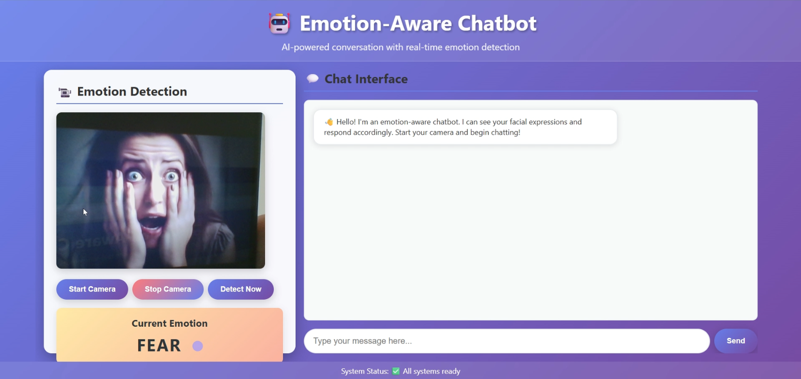Emotion Aware Chatbot